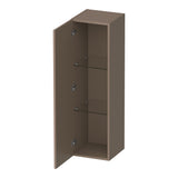 BRAUER Trust hoge kast 120 excl. opbouwgreep met 1 deur links- of rechtsdraaiend mat mokka HK-TR120MM