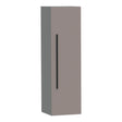 BRAUER Trust hoge kast 120 excl. opbouwgreep met 1 deur links- of rechtsdraaiend mat taupe HK-TR120MT