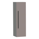 BRAUER Trust hoge kast 120 excl. opbouwgreep met 1 deur links- of rechtsdraaiend mat taupe HK-TR120MT