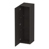BRAUER Trust hoge kast 120 excl. opbouwgreep met 1 deur links- of rechtsdraaiend Timber Anthracite HK-TR120TA