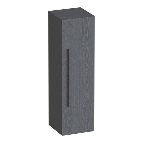 BRAUER Trust hoge kast 120 excl. opbouwgreep met 1 deur links- of rechtsdraaiend Timber Grey HK-TR120TG
