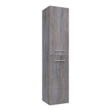 BRAUER Trust hoge kast 160 excl. opbouwgrepen met 2 deuren links- of rechtsdraaiend Driftwood HK-TR160DR