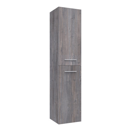 BRAUER Trust hoge kast 160 excl. opbouwgrepen met 2 deuren links- of rechtsdraaiend Driftwood HK-TR160DR