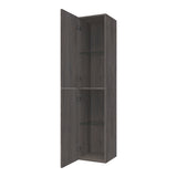 BRAUER Trust hoge kast 160 excl. opbouwgrepen met 2 deuren links- of rechtsdraaiend Driftwood HK-TR160DR