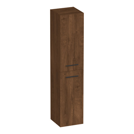 BRAUER Trust hoge kast 160 excl. opbouwgrepen met 2 deuren links- of rechtsdraaiend Forest Cacao HK-TR160FC