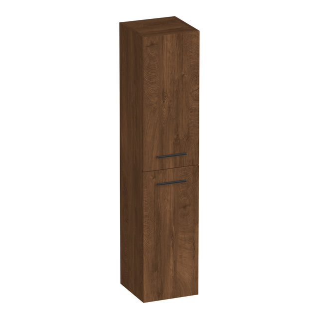 BRAUER Trust hoge kast 160 excl. opbouwgrepen met 2 deuren links- of rechtsdraaiend Forest Cacao HK-TR160FC