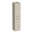BRAUER Trust hoge kast 160 excl. opbouwgrepen met 2 deuren links- of rechtsdraaiend mat beige HK-TR160MB