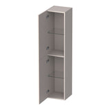 BRAUER Trust hoge kast 160 excl. opbouwgrepen met 2 deuren links- of rechtsdraaiend mat zand HK-TR160MS