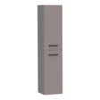 BRAUER Trust hoge kast 160 excl. opbouwgrepen met 2 deuren links- of rechtsdraaiend mat taupe HK-TR160MT