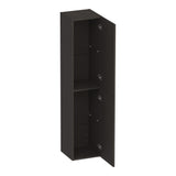 BRAUER Trust hoge kast 160 excl. opbouwgrepen met 2 deuren links- of rechtsdraaiend Timber Anthracite HK-TR160TA