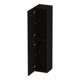 BRAUER Trust hoge kast 160 excl. opbouwgrepen met 2 deuren links- of rechtsdraaiend Timber Black HK-TR160TB