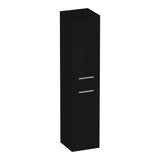 BRAUER Trust hoge kast 160 excl. opbouwgrepen met 2 deuren links- of rechtsdraaiend Timber Black HK-TR160TB
