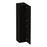 BRAUER Trust hoge kast 160 excl. opbouwgrepen met 2 deuren links- of rechtsdraaiend Timber Black HK-TR160TB