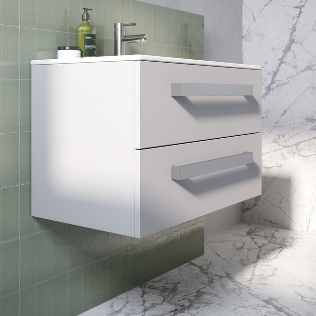 BRAUER Meubelgreep opbouw model E 128 mm aluminium