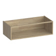 BRAUER Flourish bijkast 100 met 1 opbergvak vingerlas eiken grijs MD-FL100VEG
