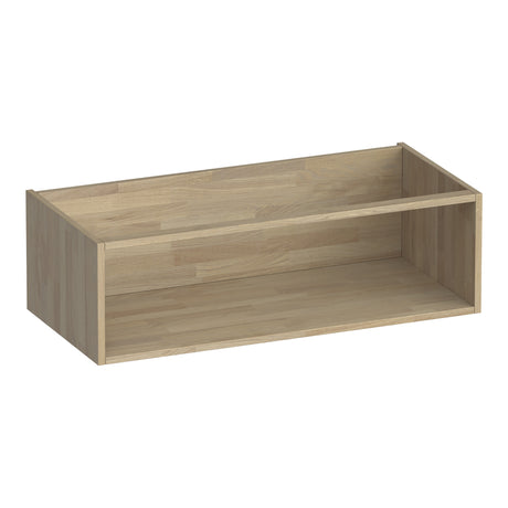 BRAUER Flourish bijkast 100 met 1 opbergvak vingerlas eiken grijs MD-FL100VEG