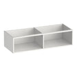 BRAUER Flourish bijkast 120 met 2 opbergvakken hoogglans wit MD-FL120HW