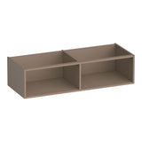 BRAUER Flourish bijkast 120 met 2 opbergvakken mat mokka MD-FL120MM