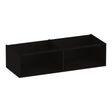 BRAUER Flourish bijkast 120 met 2 opbergvakken Timber Black MD-FL120TB