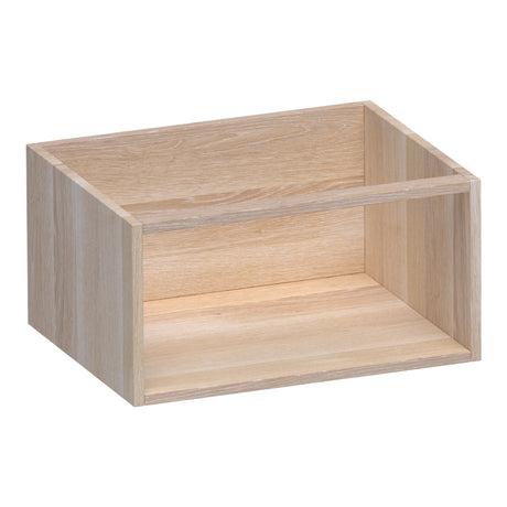 BRAUER Flourish bijkast 60 met 1 opbergvak lamellen eiken wit MD-FL60LEW