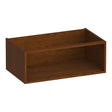 BRAUER Flourish bijkast 80 met 1 opbergvak lamellen eiken bruin MD-FL80LEB