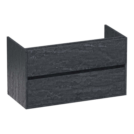 BRAUER Adore onderkast 100 met 2 softclose lades greeploos en 1 sifon uitsparing Damascus OK-AR100DA