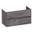 BRAUER Adore onderkast 100 met 2 softclose lades greeploos en 1 sifon uitsparing Driftwood OK-AR100DR