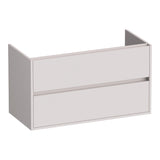 BRAUER Adore onderkast 100 met 2 softclose lades greeploos en 1 sifon uitsparing mat zand OK-AR100MS