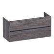 BRAUER Adore onderkast 120 met 2 softclose lades greeploos en 1 sifon uitsparing Driftwood OK-AR120-1DR