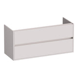 BRAUER Adore onderkast 120 met 2 softclose lades greeploos en 1 sifon uitsparing mat zand OK-AR120-1MS
