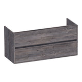 BRAUER Adore onderkast 120 met 2 softclose lades greeploos en 2 sifon uitsparingen Driftwood OK-AR120-2DR