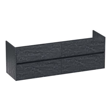BRAUER Adore onderkast 160 met 4 softclose lades greeploos en 2 sifon uitsparingen Damascus OK-AR160DA