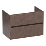 BRAUER Adore onderkast 80 met 2 softclose lades greeploos en 1 sifon uitsparing Erosion OK-AR80ER
