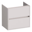 BRAUER Adore onderkast ondiep 60 met 2 softclose lades greeploos en 1 sifon uitsparing mat zand OK-ARO60MS