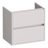 BRAUER Adore onderkast ondiep 60 met 2 softclose lades greeploos en 1 sifon uitsparing mat zand OK-ARO60MS