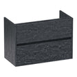 BRAUER Adore onderkast ondiep 80 met 2 softclose lades greeploos en 1 sifon uitsparing Damascus OK-ARO80DA