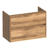 BRAUER Adore onderkast ondiep 80 met 2 softclose lades greeploos en 1 sifon uitsparing Honey OK-ARO80HO