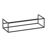 BRAUER Believe onderkast 120 excl. bodemplaat gunmetal geborsteld OK-BE120GM