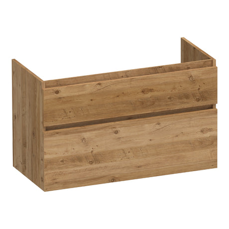 BRAUER Delight onderkast 100 met 2 softclose lades greeploos en 1 sifon uitsparing Chateau OK-DL100CH