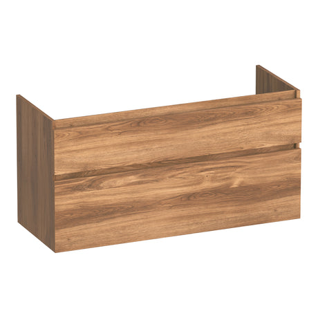 BRAUER Delight onderkast 120 met 2 softclose lades greeploos en 1 sifon uitsparing Honey OK-DL120-1HO