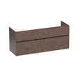 BRAUER Delight onderkast 140 met 4 softclose lades greeploos en 2 sifon uitsparingen Erosion OK-DL140ER