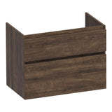 BRAUER Delight onderkast 80 met 2 softclose lades greeploos en 1 sifon uitsparing Grove OK-DL80GR
