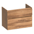 BRAUER Delight onderkast 80 met 2 softclose lades greeploos en 1 sifon uitsparing Honey OK-DL80HO