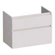 BRAUER Delight onderkast 80 met 2 softclose lades greeploos en 1 sifon uitsparing mat zand OK-DL80MS