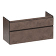 BRAUER Delight Edge onderkast 120 met 2 softclose lades greeploos en 1 sifon uitsparing Erosion OK-DLE120-1ER