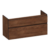 BRAUER Delight Edge onderkast 120 met 2 softclose lades greeploos en 1 sifon uitsparing Forest Cacao OK-DLE120-1FC