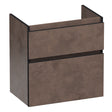 BRAUER Delight Edge onderkast ondiep 60 met 2 softclose lades greeploos en 1 sifon uitsparing Erosion OK-DLEO60ER