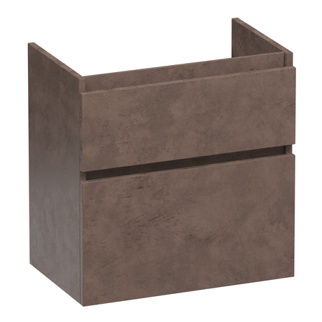 BRAUER Delight onderkast ondiep 60 met 2 softclose lades greeploos en 1 sifon uitsparing Erosion OK-DLO60ER