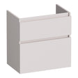BRAUER Delight onderkast ondiep 60 met 2 softclose lades greeploos en 1 sifon uitsparing mat zand OK-DLO60MS