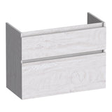 BRAUER Delight onderkast ondiep 80 met 2 softclose lades greeploos en 1 sifon uitsparing Forest Seashell OK-DLO80FS